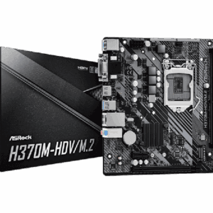 ASROCK H370M-HDV/M.2 (LGA1151V2, H370, DDR4, USB3.2, SATA3)